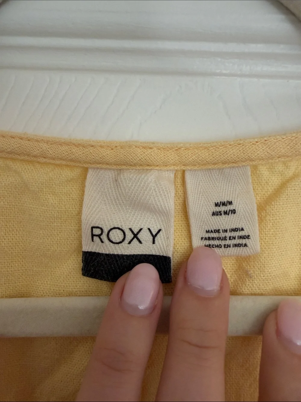 Roxy Yellow Sleeveless Girls' One-Piece Romper with Front Zip